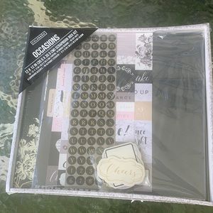 Occasions Colorbok Scrapbook Box Kit